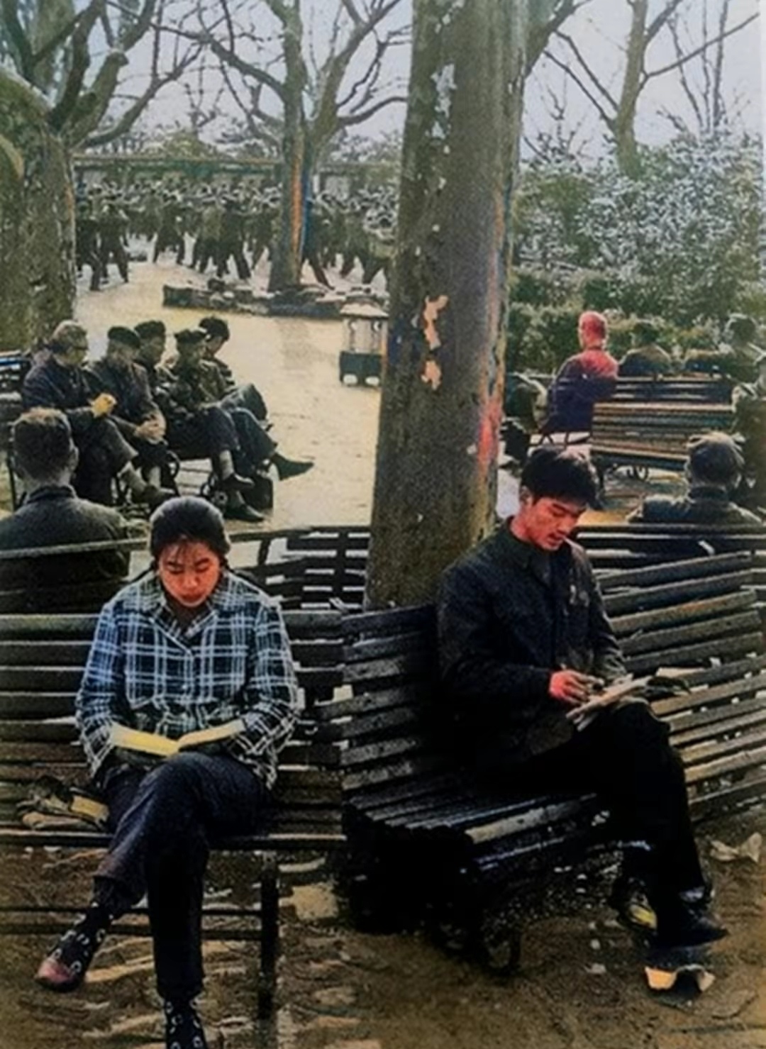 上世纪八十年代的上海老照片