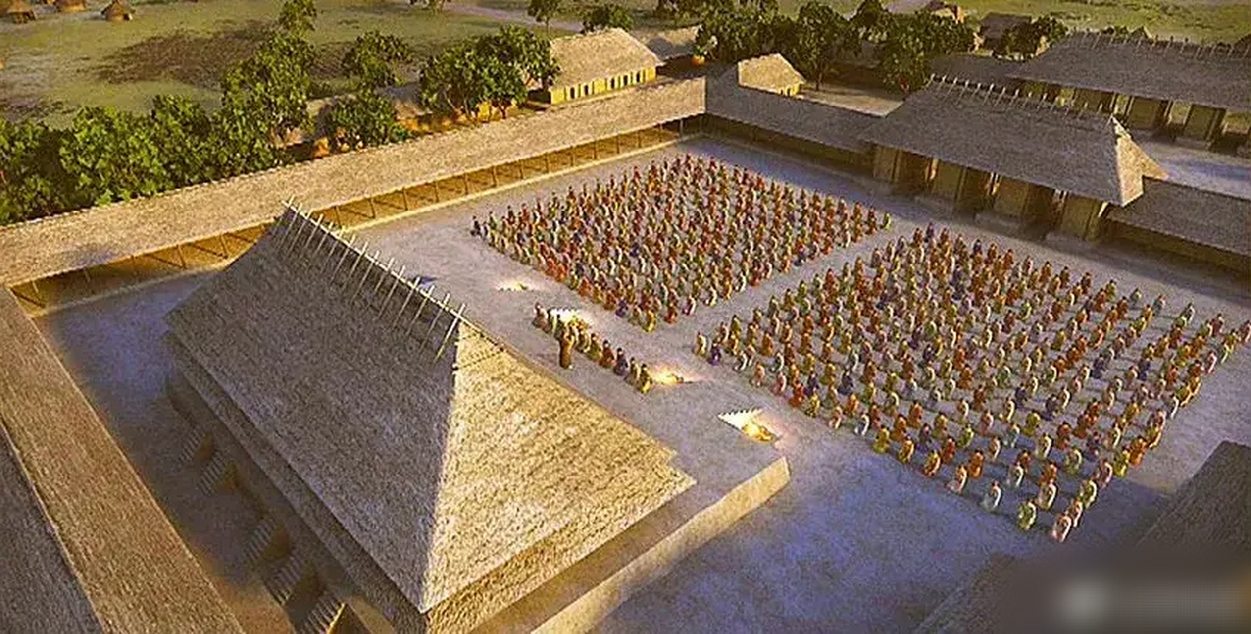 古埃及皇宫的复原图图片