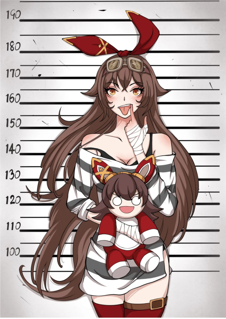 全员恶人  安柏,凌华,刻晴  #原神# #二次元