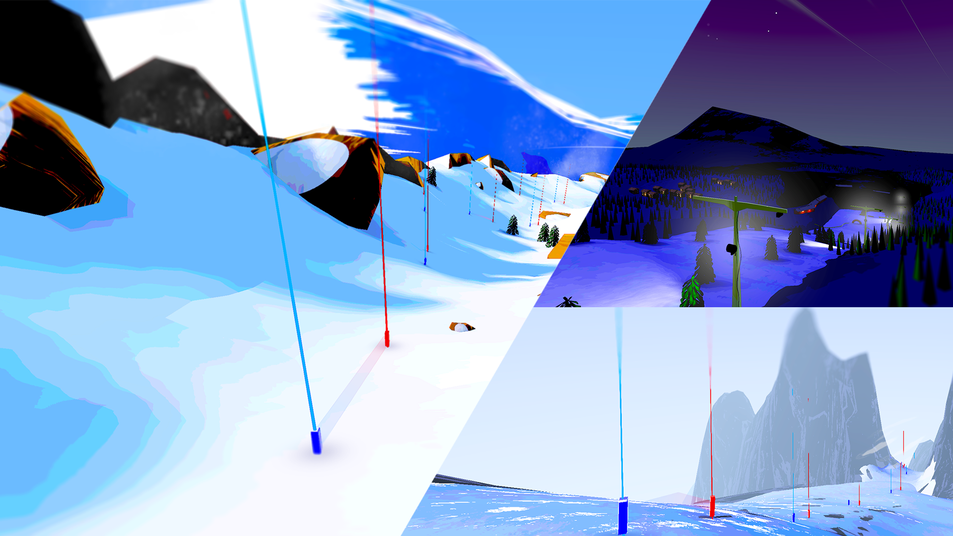Oculus Quest 游戏《阿尔卑斯山滑雪VR》Descent Alps VR游戏免费下载