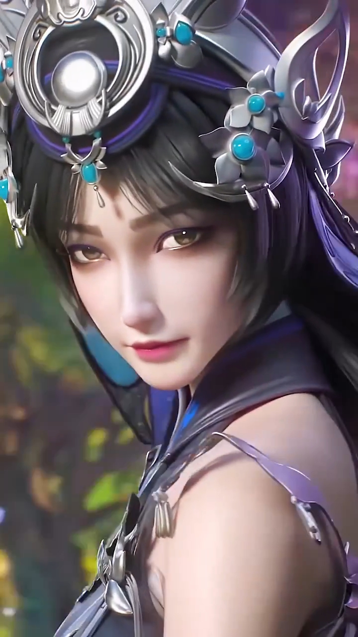这又是哪个游戏cg里的美女?#游戏cg# #游戏# #国漫女神
