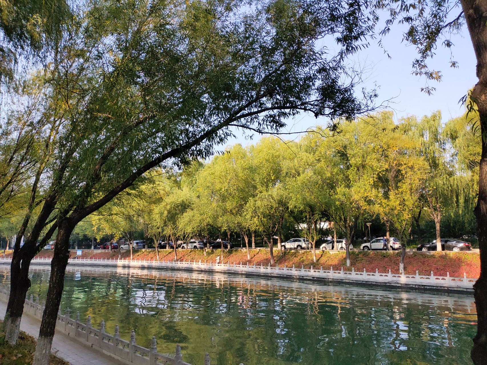 北京,南长河公园.