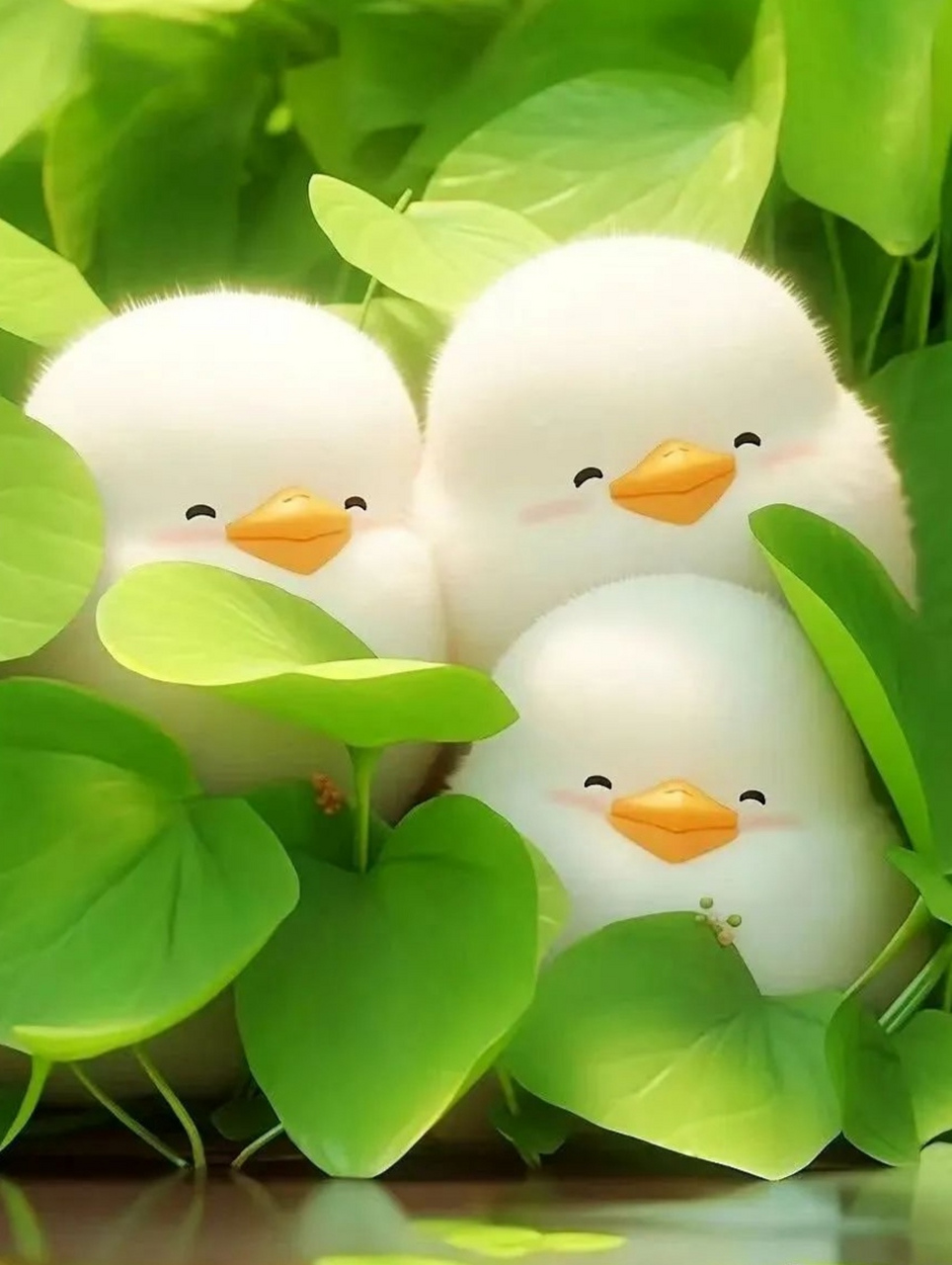 开心鸭,太可爱了!