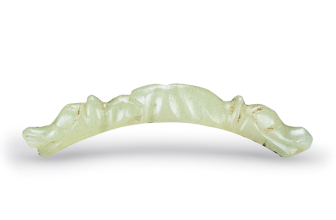 红山文化 · 双龙首玉璜