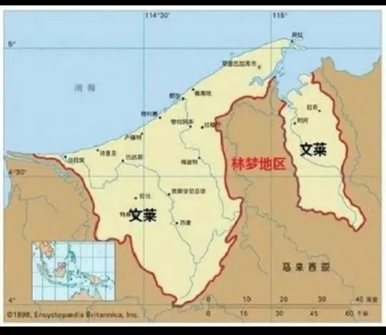 1977年,马来西亚对南通礁占领,马来西亚在南通礁上修建航海灯柱为混