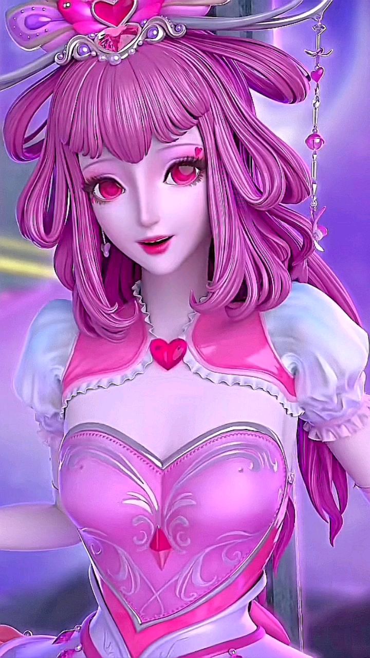 情公主动漫壁纸分享色彩甜美宜人多角度释放个人魅力