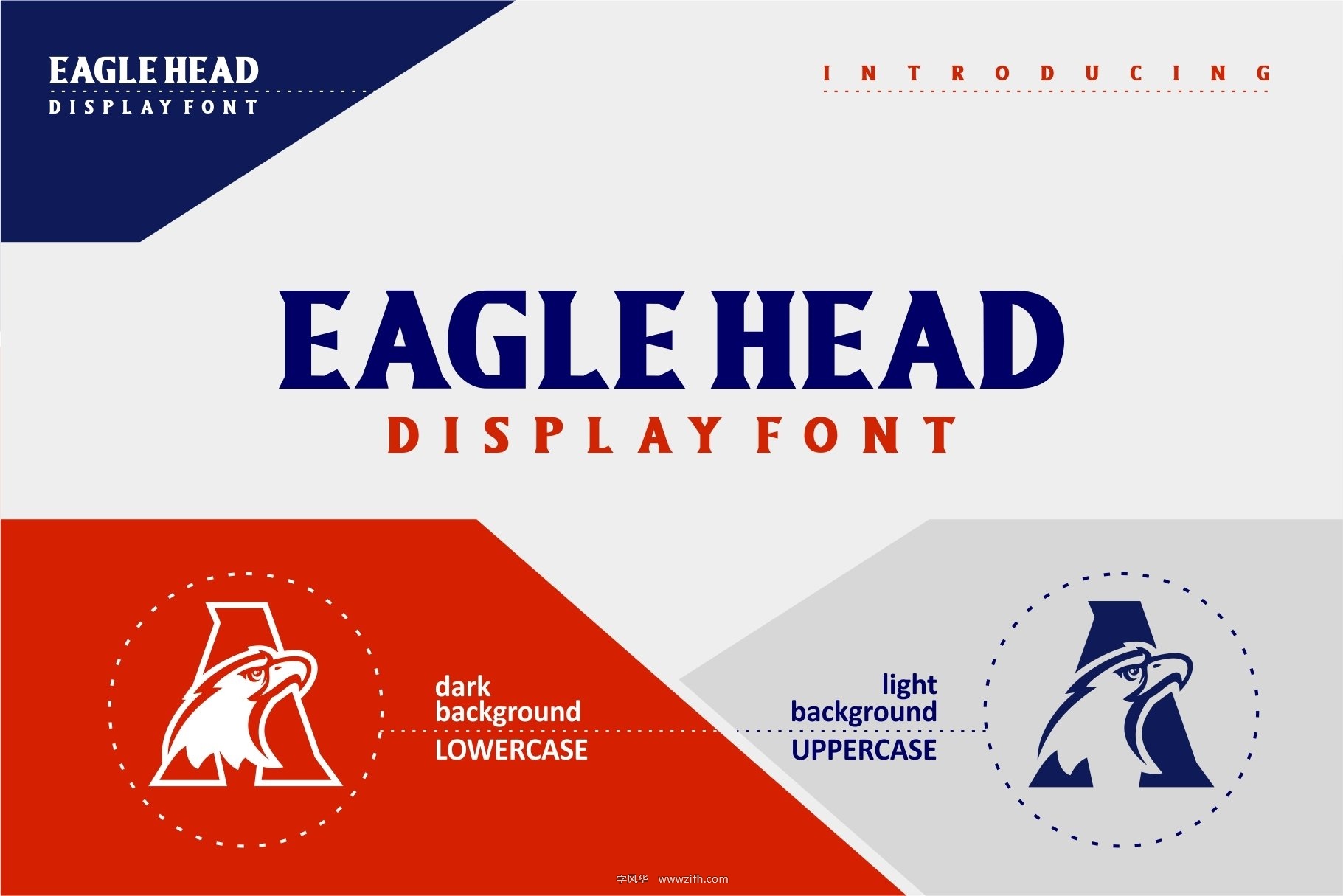 Eagle Head Font