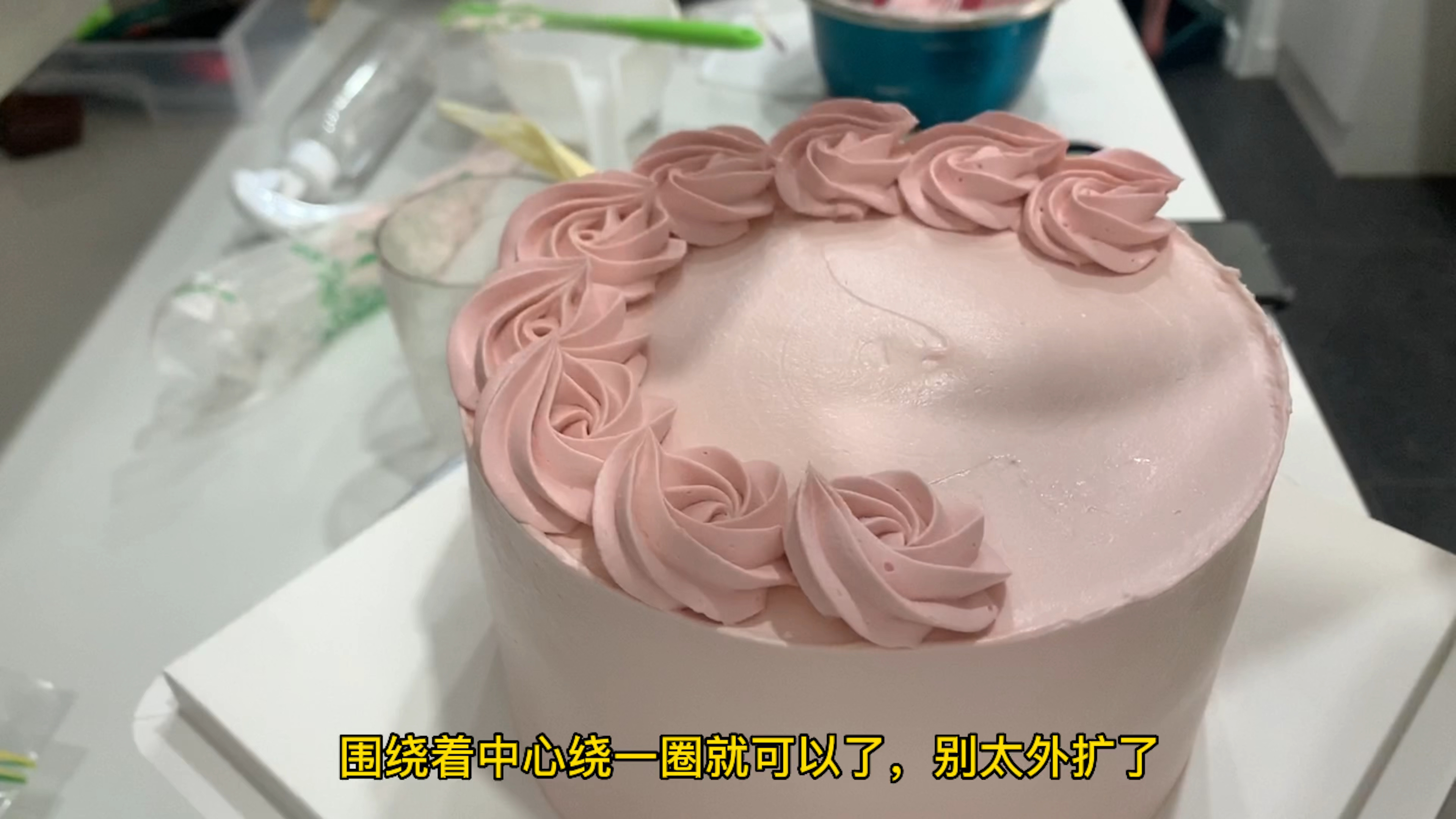 复古玫瑰花女士蛋糕,以后别说这样的款式是简单款啦～