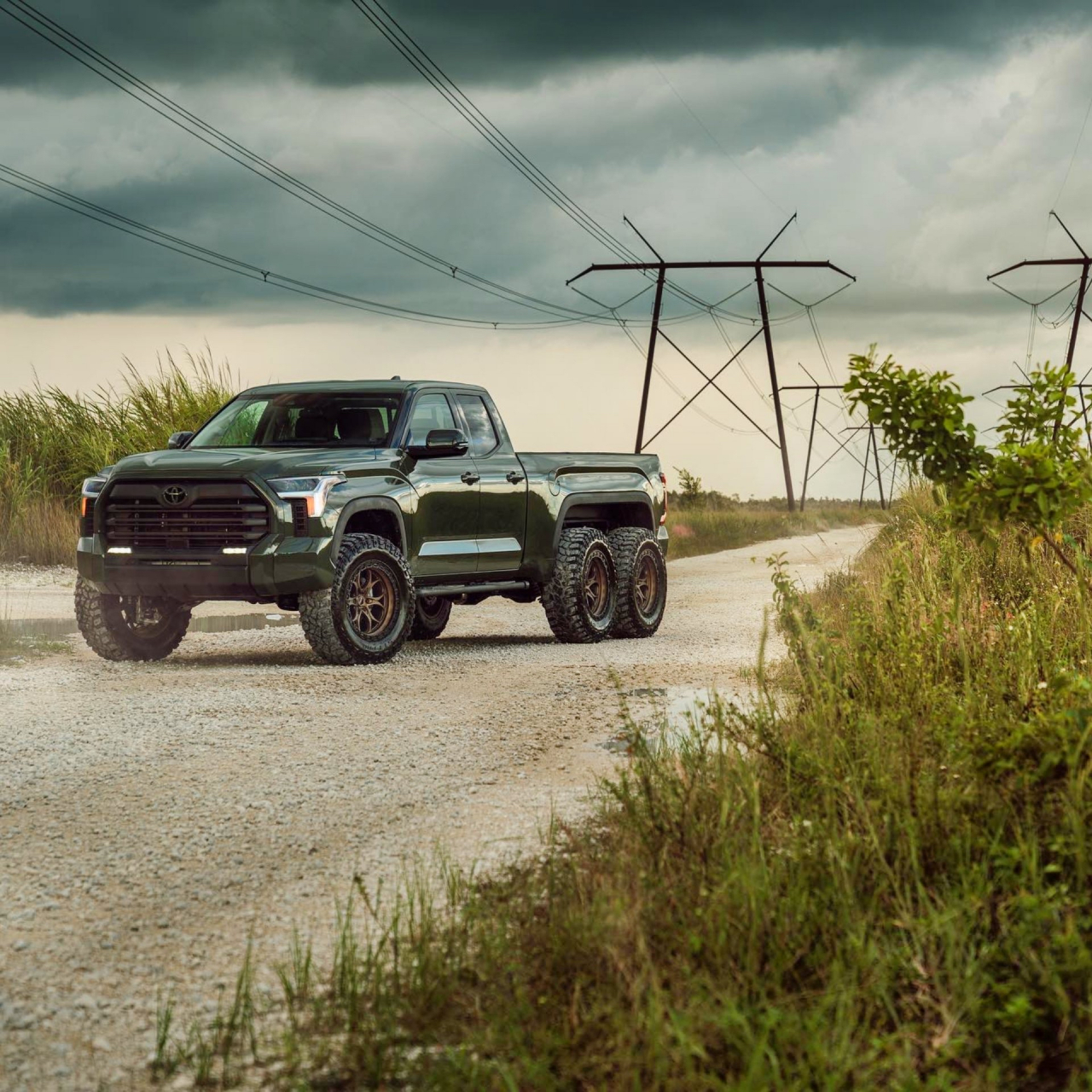 丰田坦途6x6皮卡车#丰田坦途# #皮卡改装