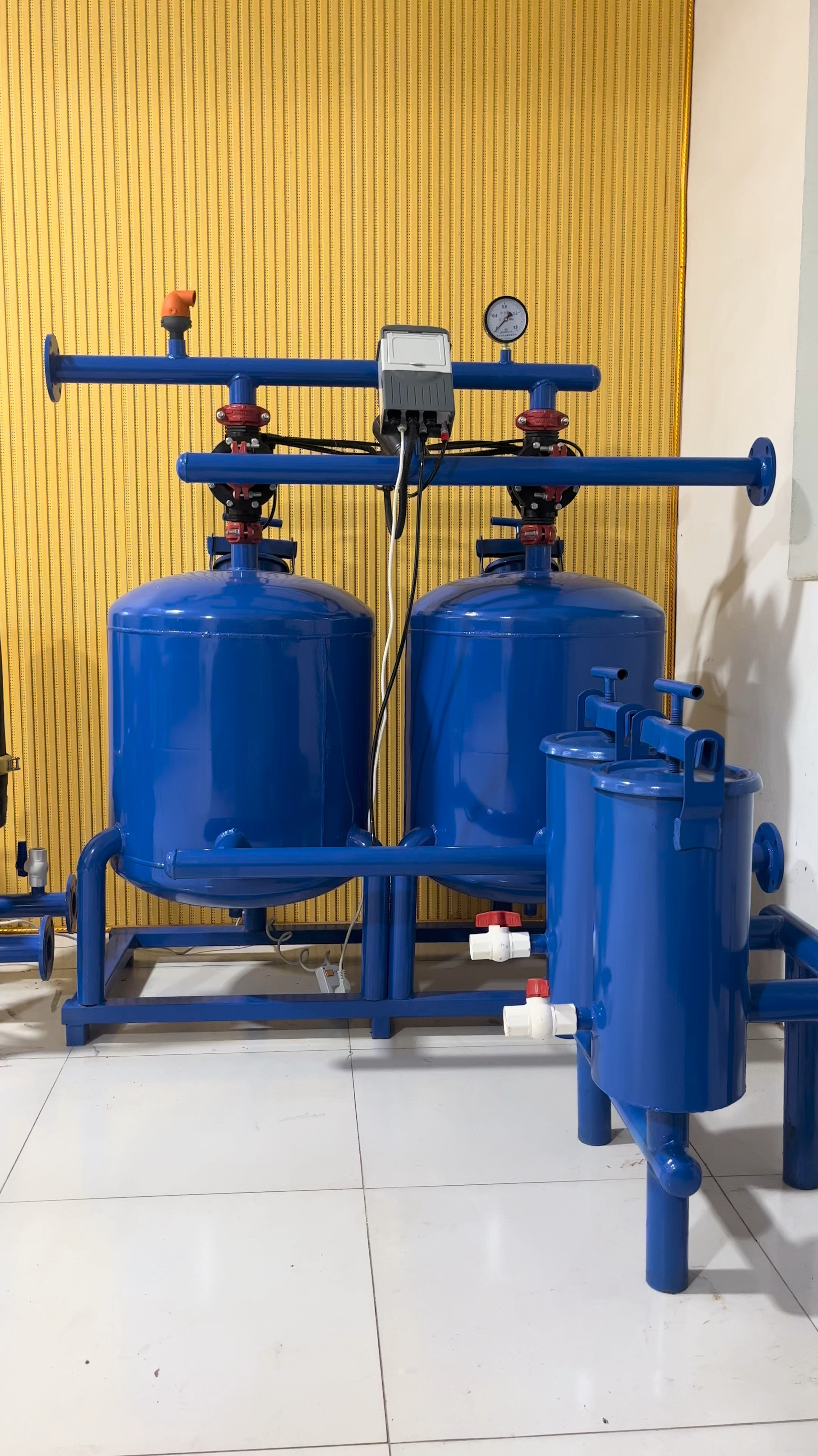 自动反清洗砂石过滤器,全自动过滤器,砂石过滤器,砂石离心过滤器-度小