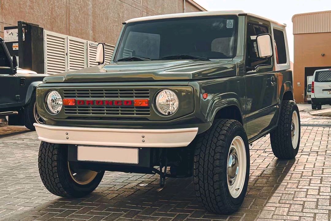 复古风满满!铃木吉姆尼"玩花活",个性元素飙升,展现别样魅力