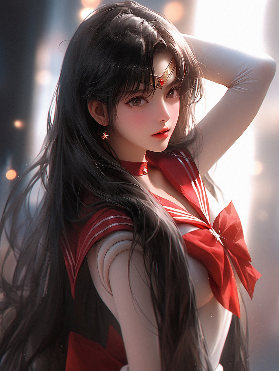 美少女战士——最美女神战士火野丽,至今还是觉得适合大多数的审美