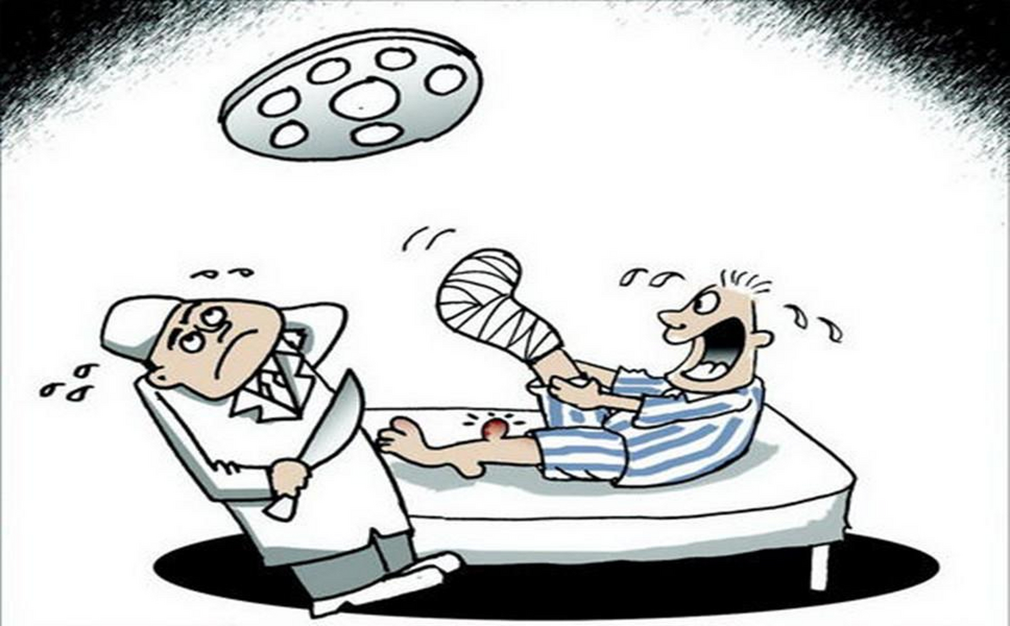 真是离谱的医疗事故,病人独自在被射线照射的狭小空间里几小时,当时