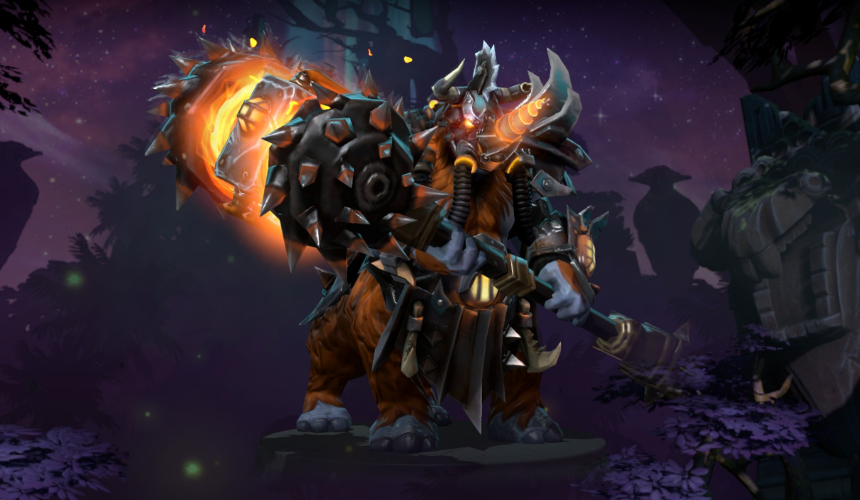 dota2猛犸技能介绍?