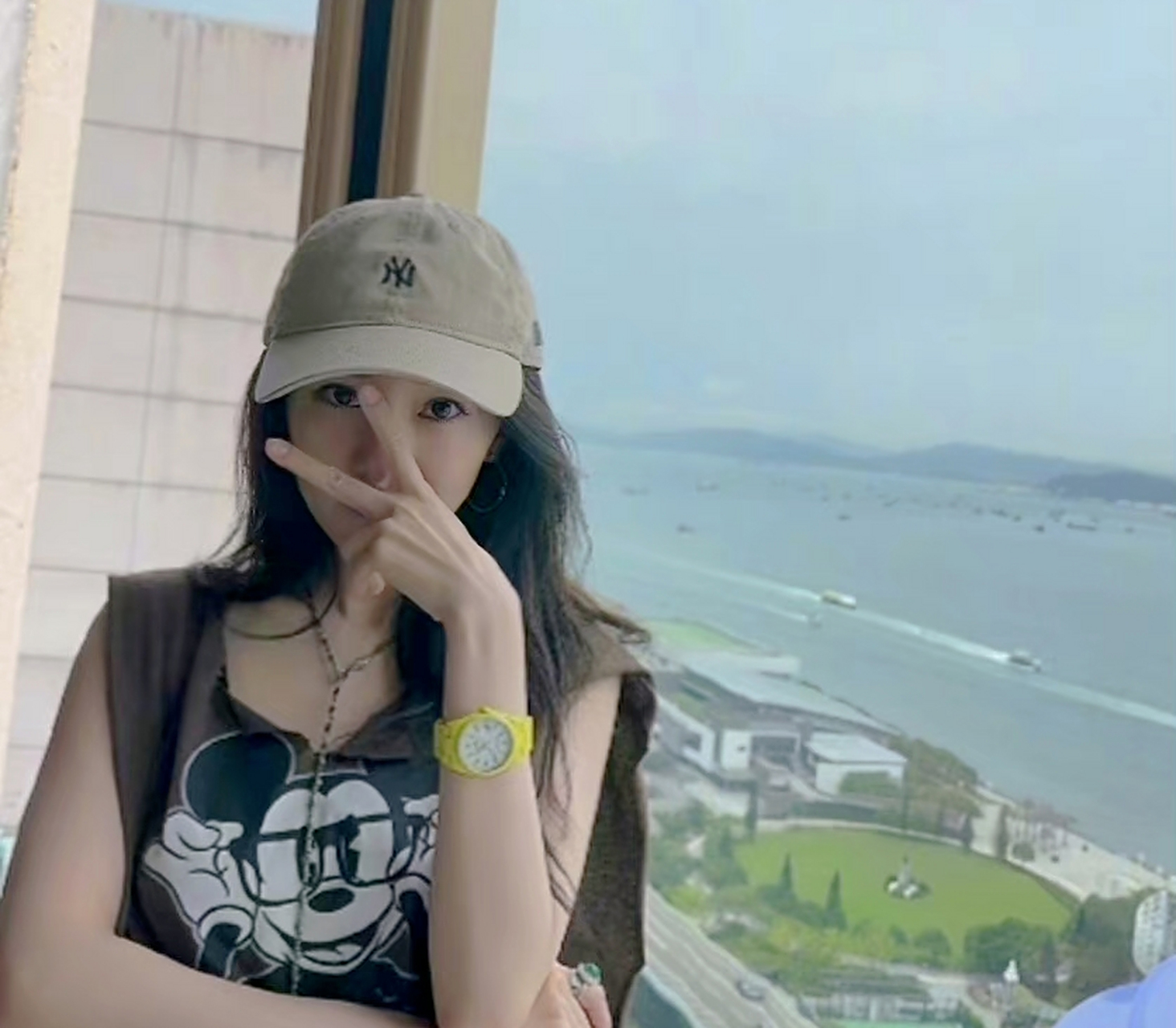 幂姐七月香港生活照,好上镜呀 #杨幂