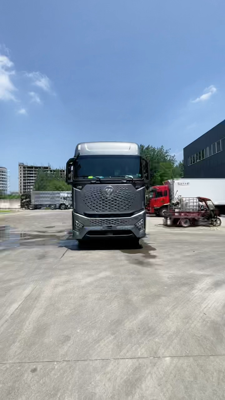 9米6福田欧曼银河冷藏车,康明斯发动机520马力,自动挡-度小视