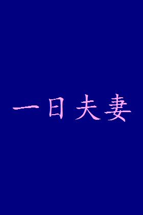 一日夫妻