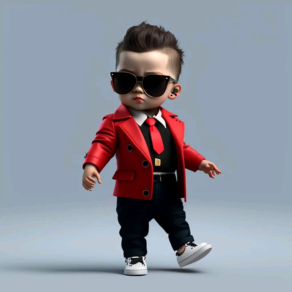 萌娃肌肉男女头像