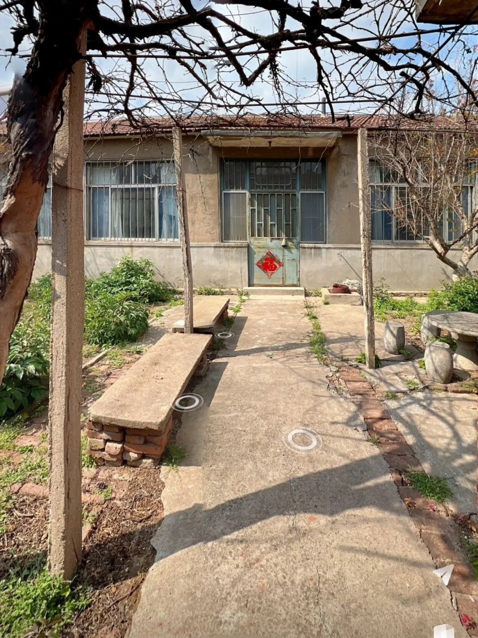 山东农村老家的院子,虽然比较破旧,但是心里莫名的喜欢.