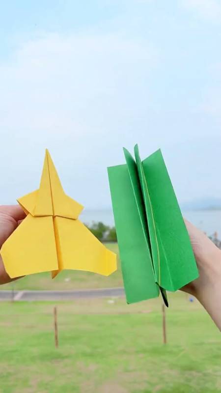 超好玩的弹射纸飞机,你学会了吗!