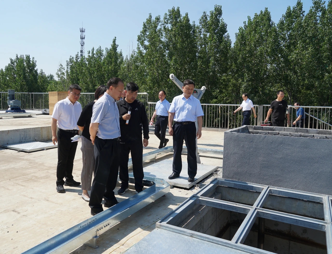 省生态环境厅总工程师李维群莅汝调研生态环境保护工作