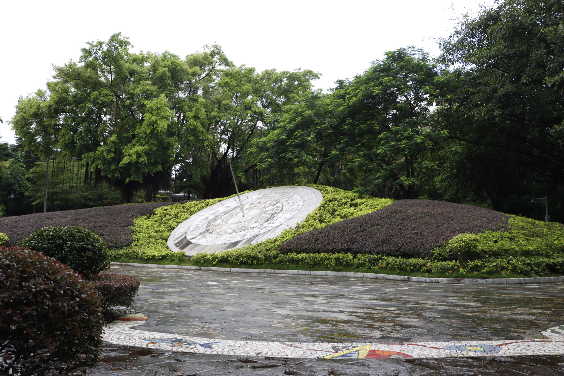 深圳盐田海山公园计时针