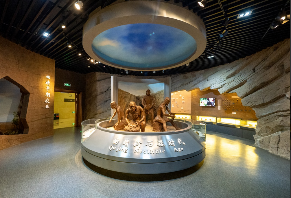 云南这一博物馆,占地18800平方米,有6个常设陈列展厅,就在曲靖