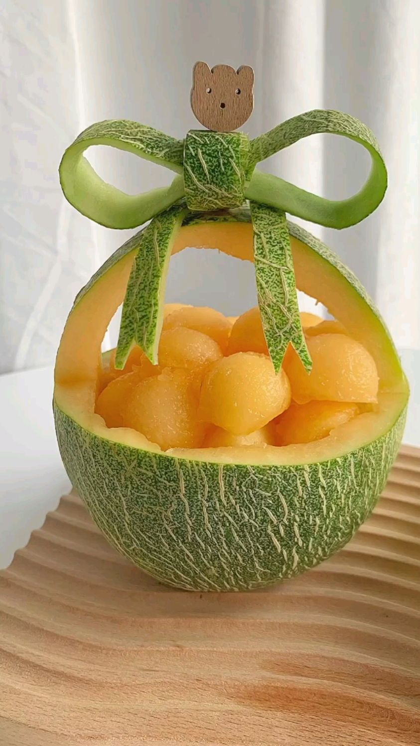 哈密瓜变身小果篮可爱升级