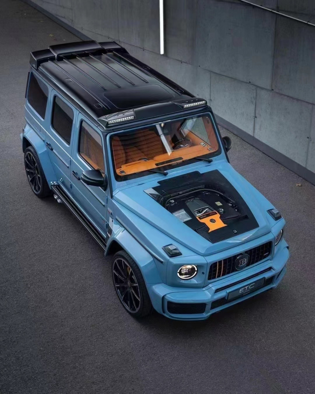 奔驰巴博斯g800平行进口