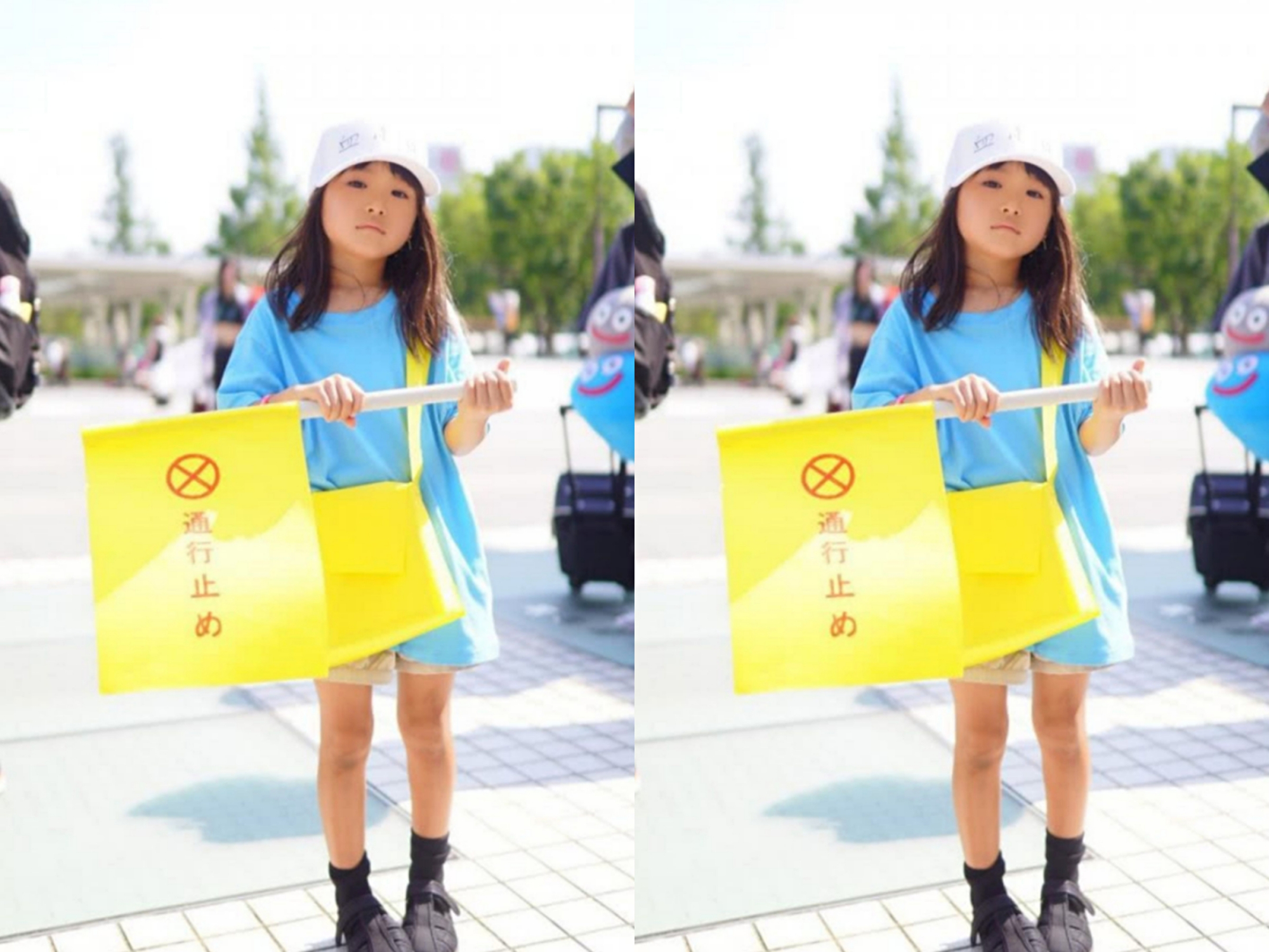 一年级小学生cos血小板,真的太萌了,日本家长真会玩