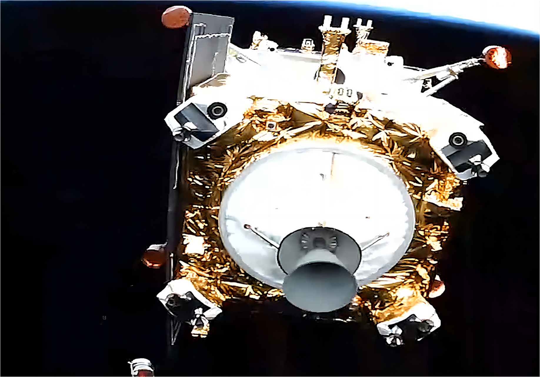 印度"月船3号"再次开启探月任务,据媒体报道,月球车已经成功完成防腚