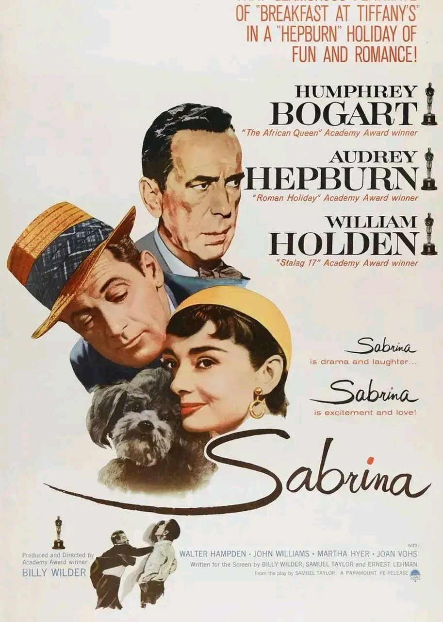 奥黛丽·赫本主演电影《龙凤配sabrina》1954年[鲜花][鲜花][鲜花]