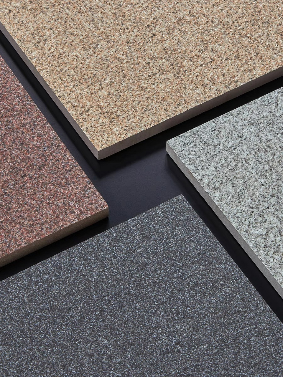 户外庭院仿石材瓷砖石英砖 清洁打理防滑防潮