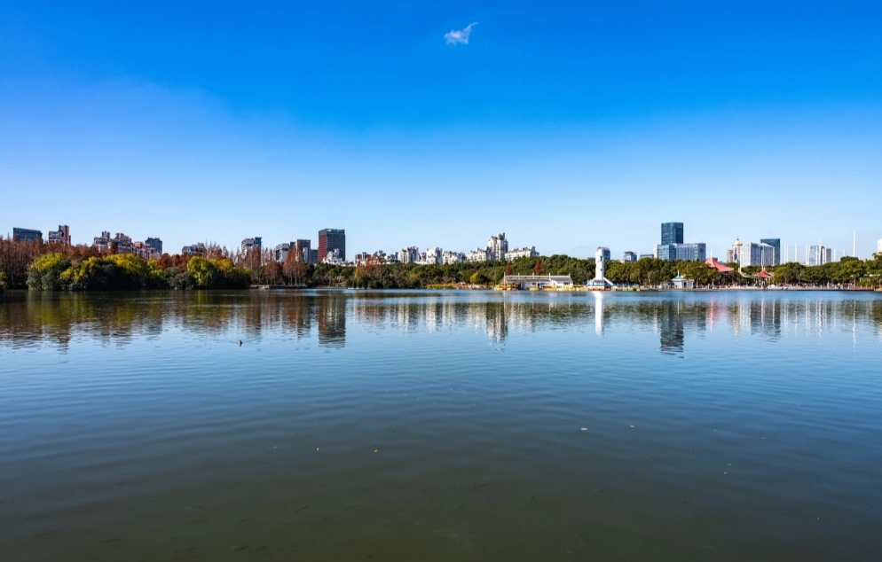 上海黄兴公园令人沉醉其中