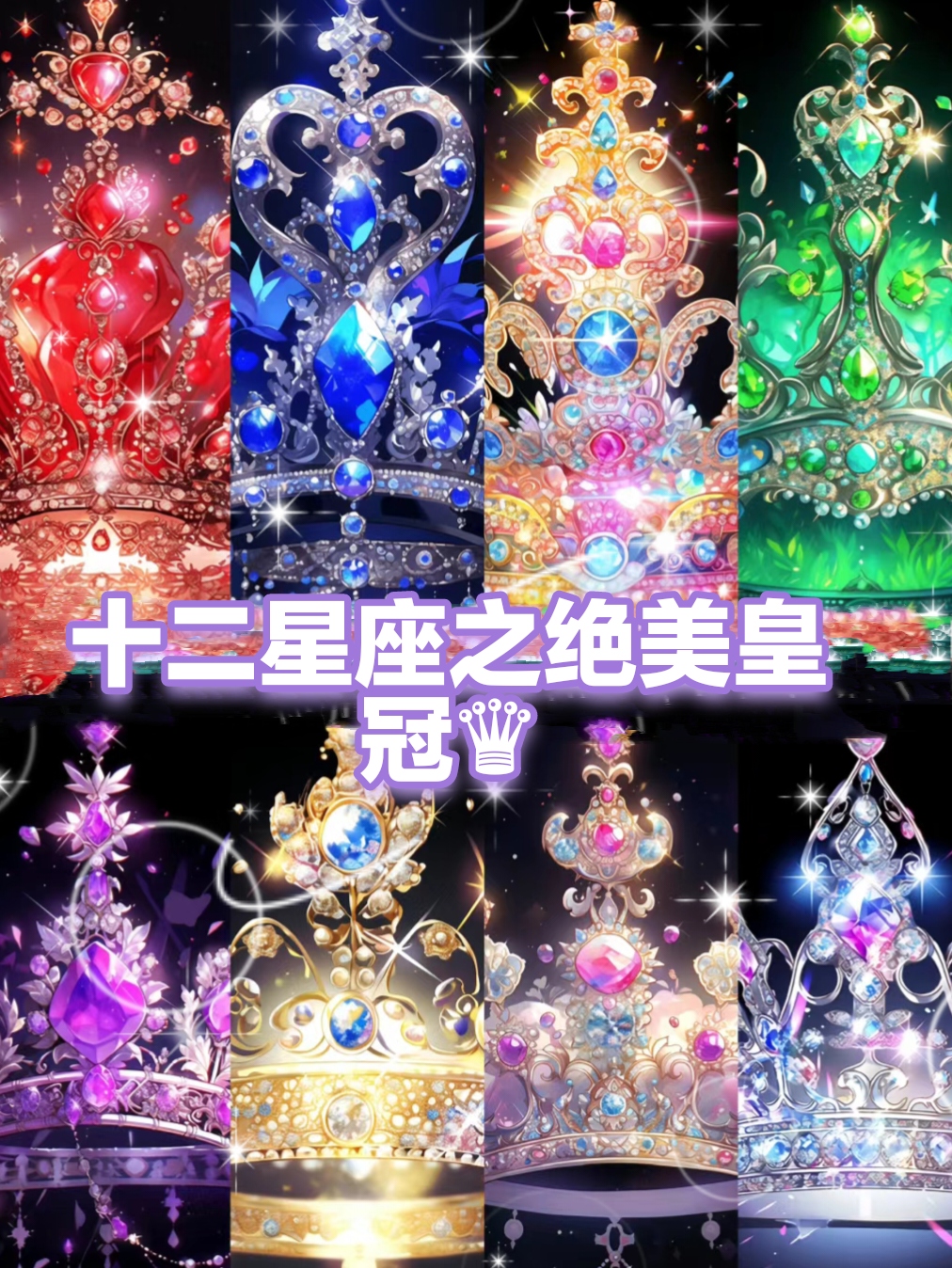 十二星座﹌绝美皇冠73 公主.@星座测试屋的动态