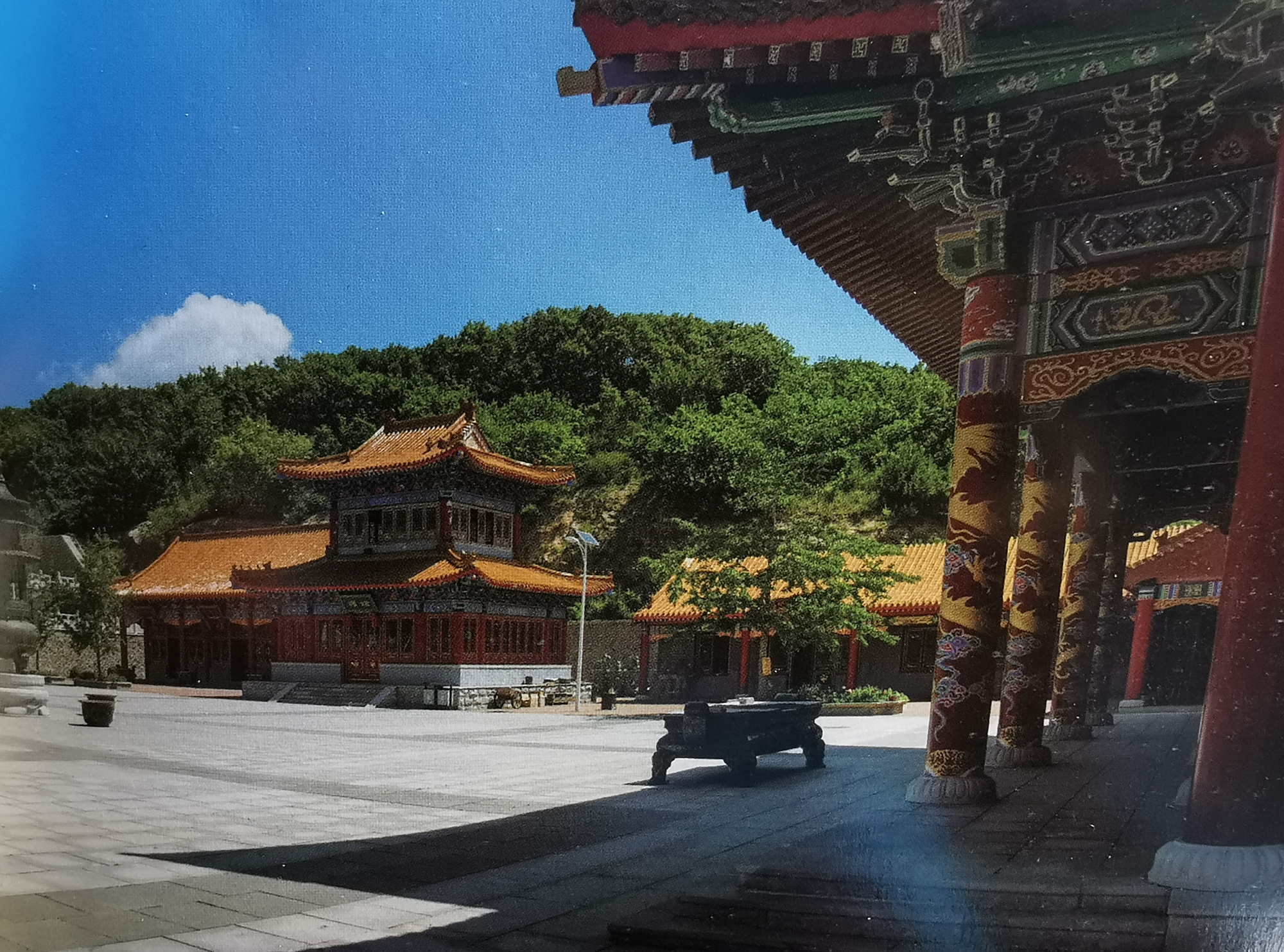 大连:普兰店同益乡"普明禅寺",一千三百多年历史的唐代古刹