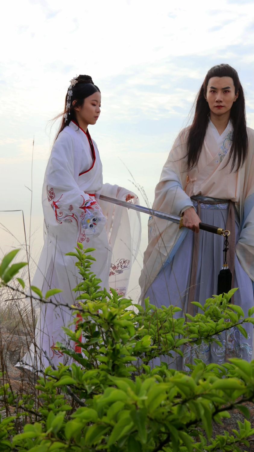 古装仙侠剧拍摄现场花絮