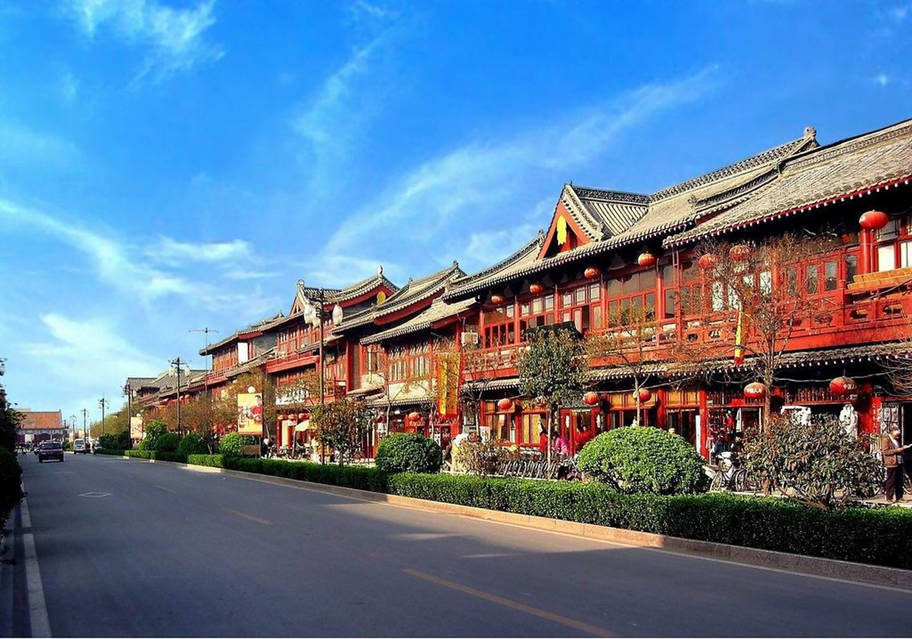 到开封,必须走走宋都御街.