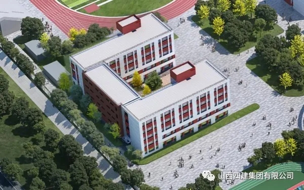 侯湘东到灵石一中西区教学楼新建工程项目调研检查