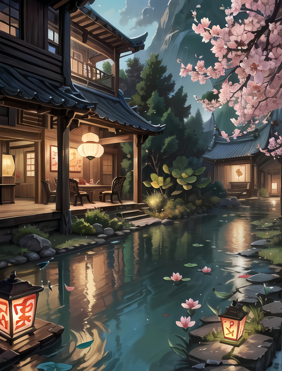 人生感悟# #中式庭院集