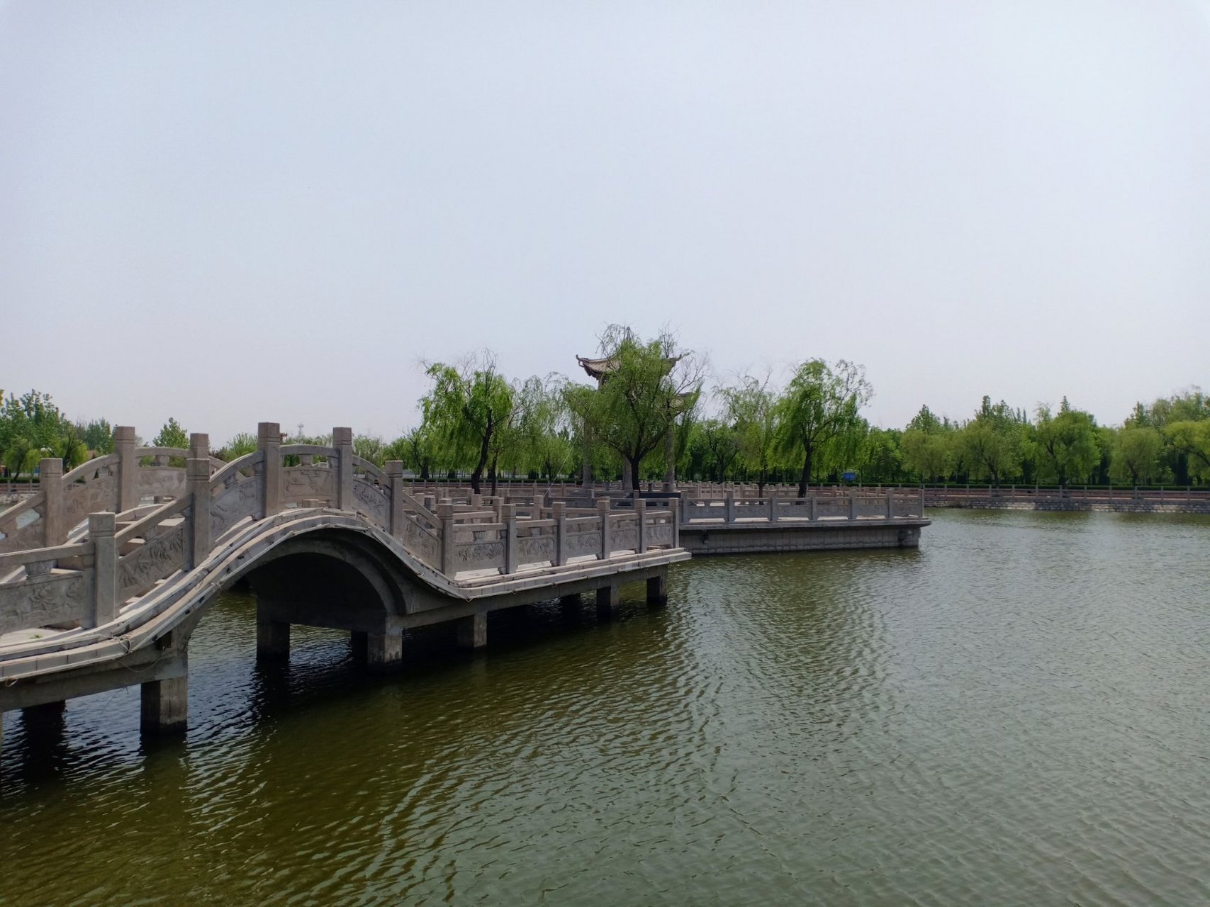 齐鲁行# #风景手机拍# 出差路过博兴县柳桥村,据文献记载,远在距今