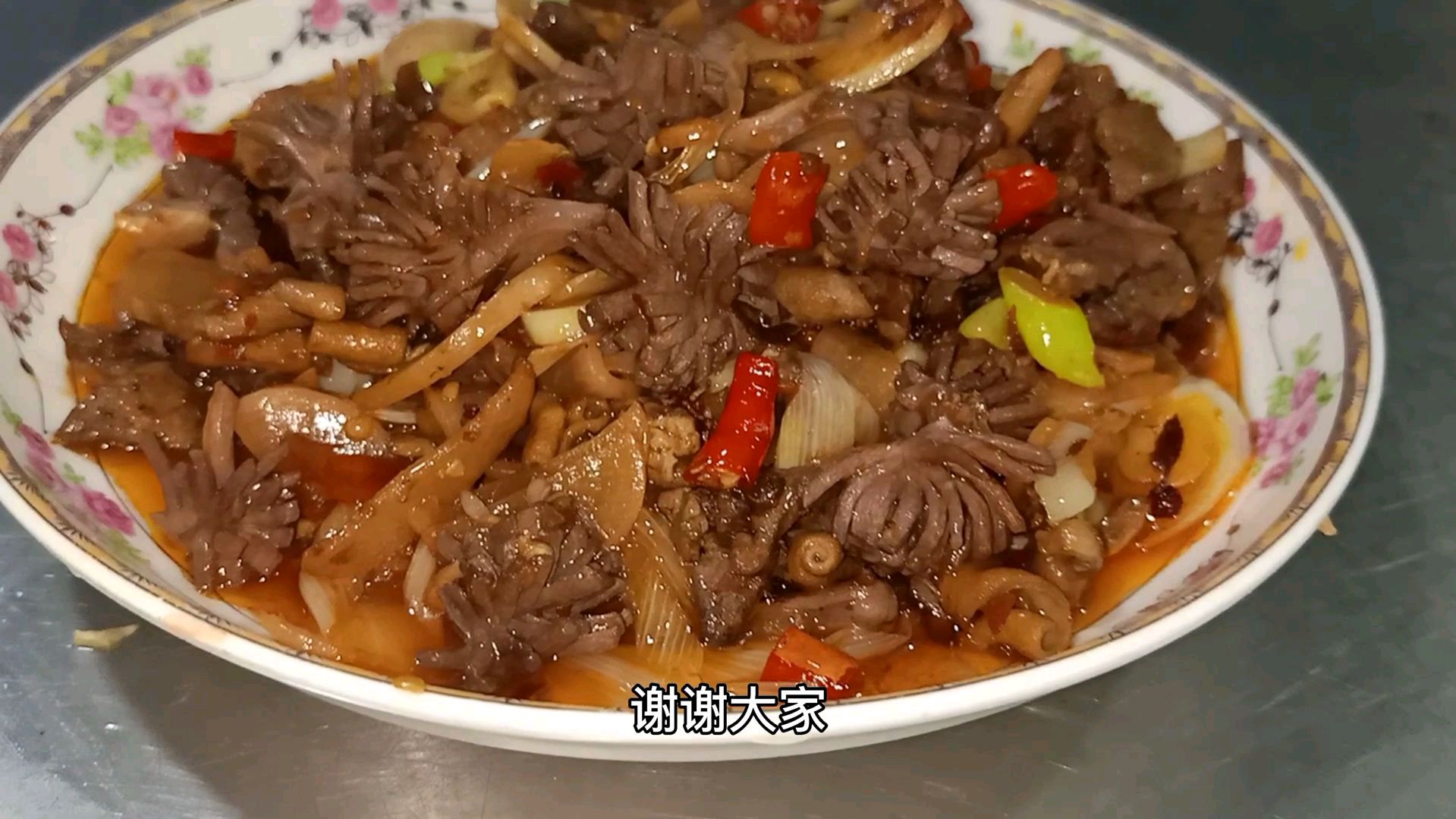 三泡鸡杂你吃过吗?大厨详细讲解操作步骤,入口酸辣鲜香