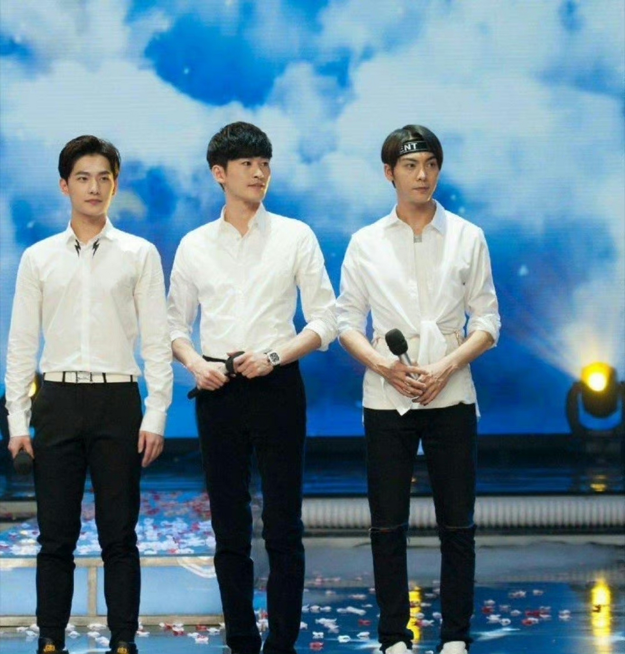 早期杨洋陈伟霆张翰同框