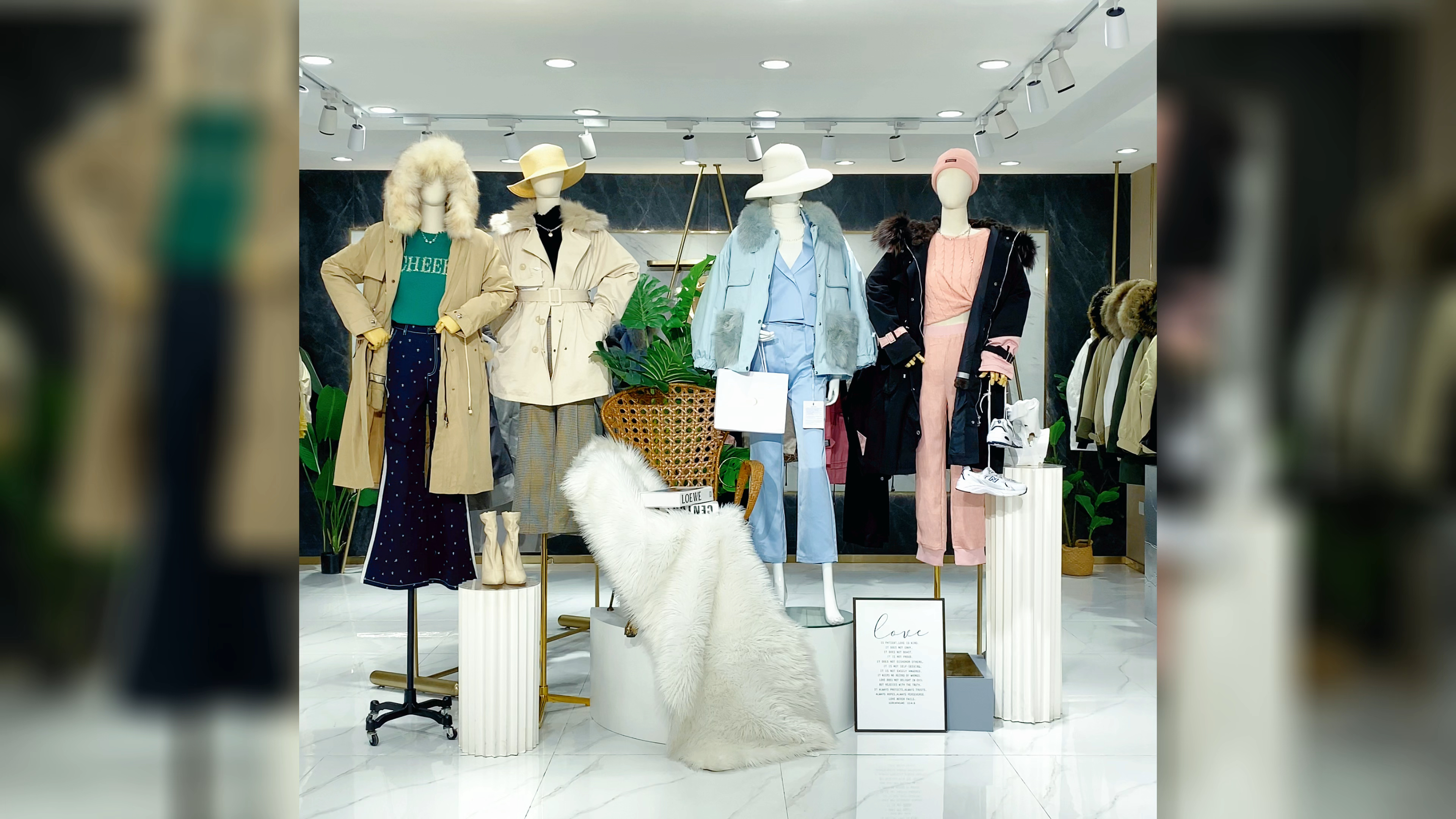 超大貉子毛领可拆卸獭兔毛内胆派克服批二字头?实体翻三倍没问题