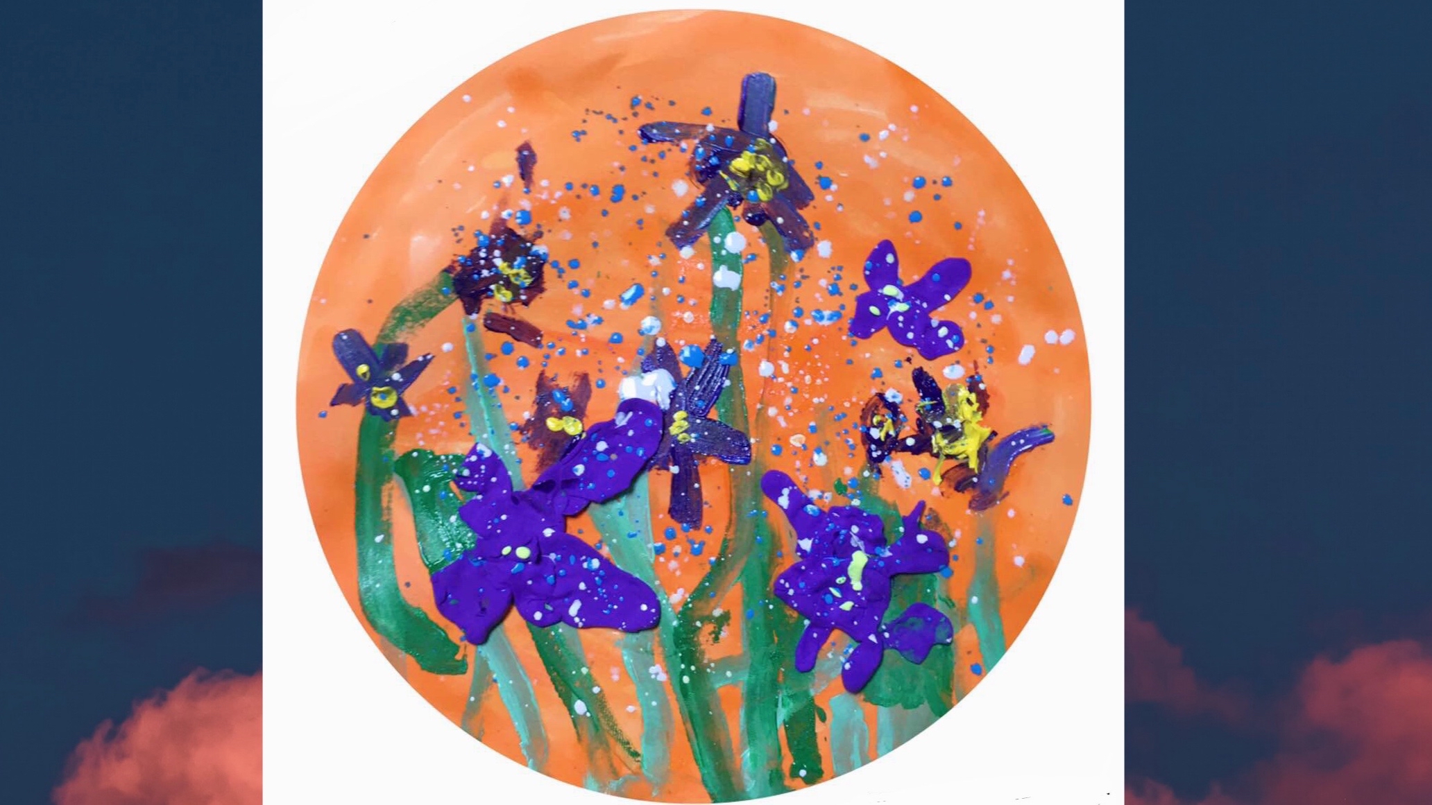 今日课题《梵高的鸢尾花》