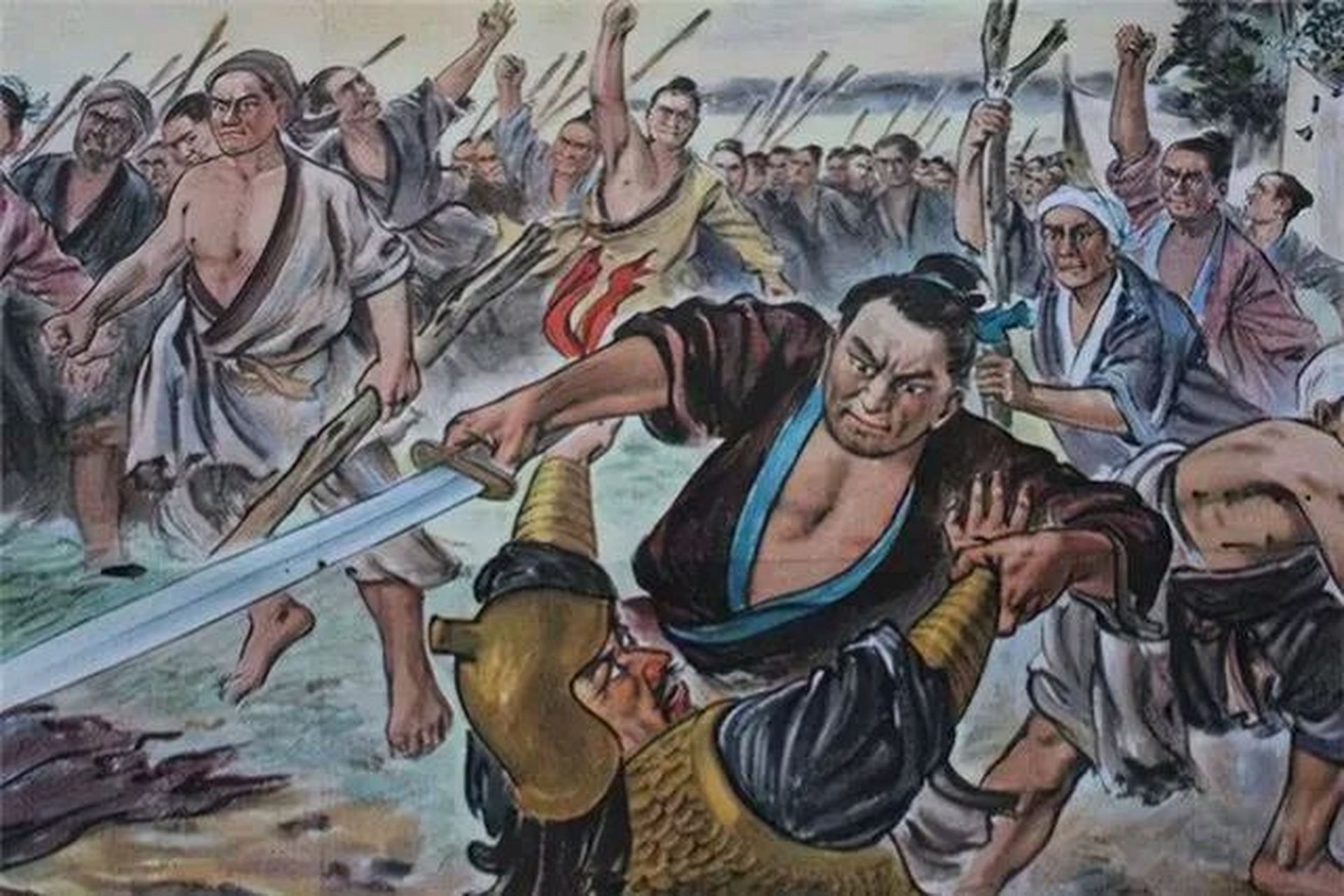 陈胜吴广起义建立的张楚政权,有哪些文臣武将,结局如何?