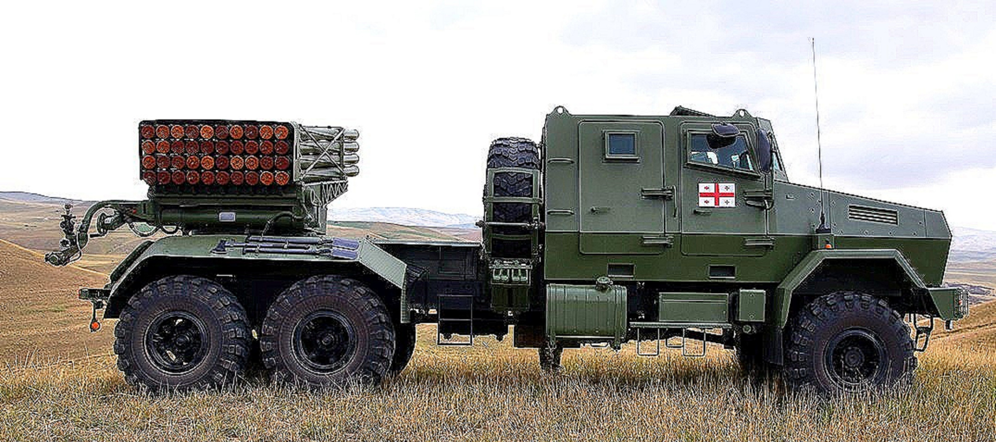 格鲁吉亚rs-122火箭炮