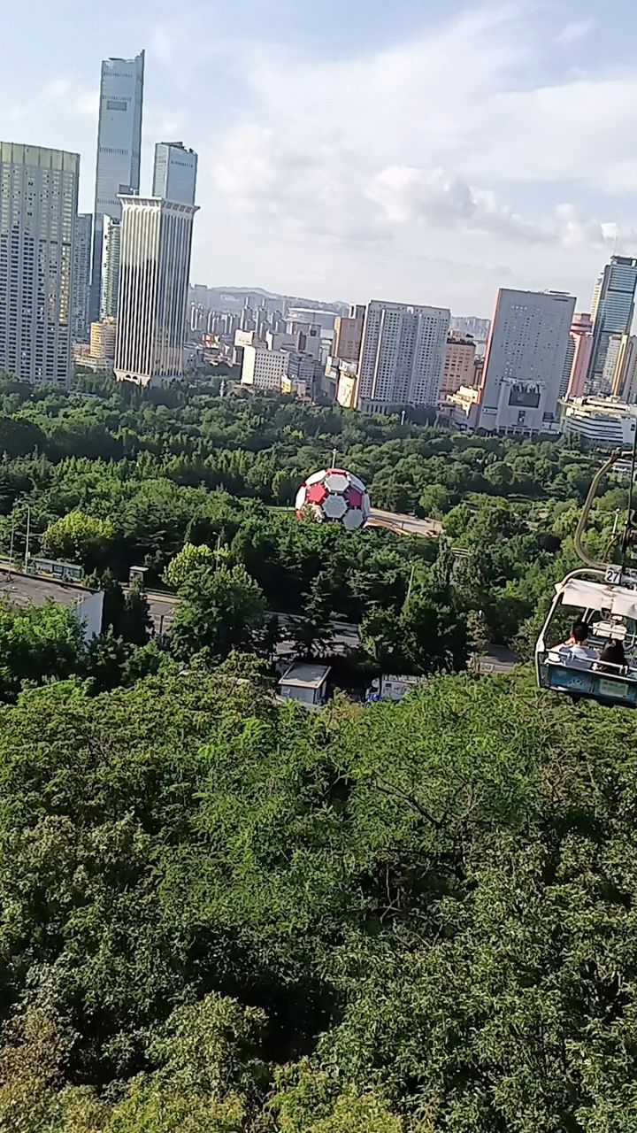 大连劳动公园缆车观景