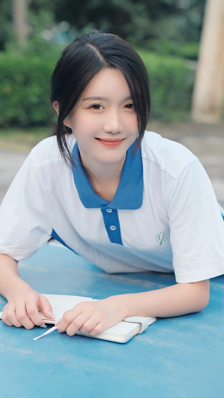 纯美校服甜妹子 #校花营地