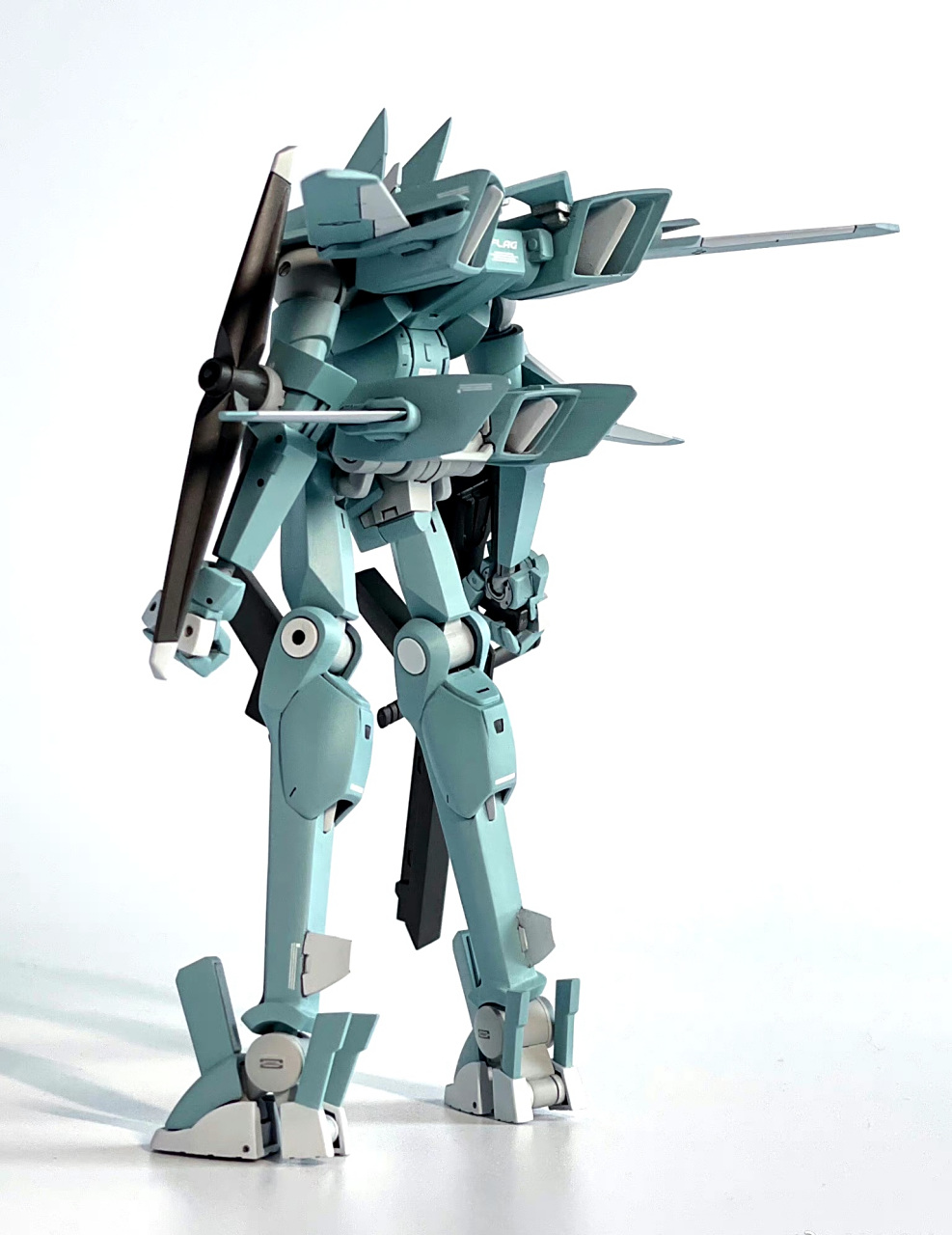 模型欣赏:机动战士高达00 hg超限旗帜式 by u-ta 676767.